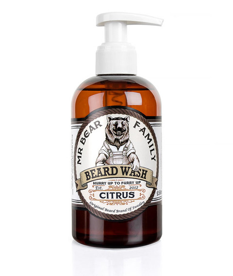 Mr Bear-Beard Wash Citrus Szampon do Brody 250 ml