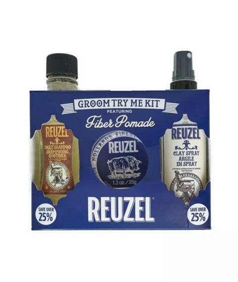Reuzel-Try Me Kit Fiber Zestaw Kosmetyków do Włosów